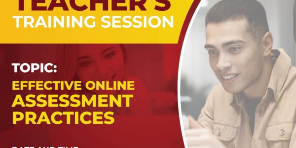 Effective Online Assessment Practices online teacher training session