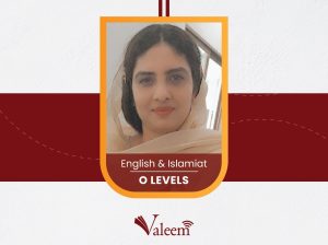 Rabiya Ghaffar O levels English & Islamiat online tuition classes